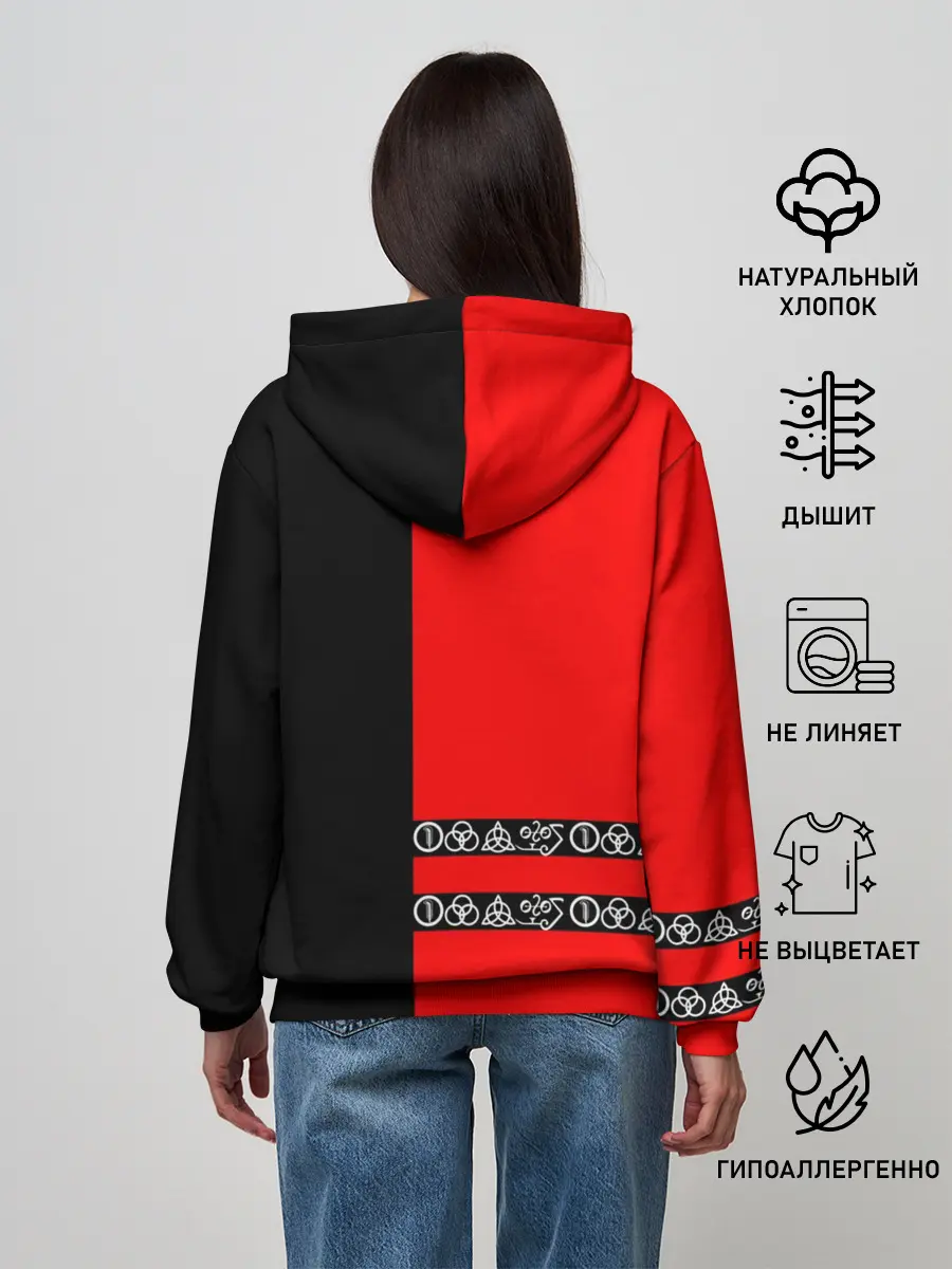 Женское худи / led zeppelin