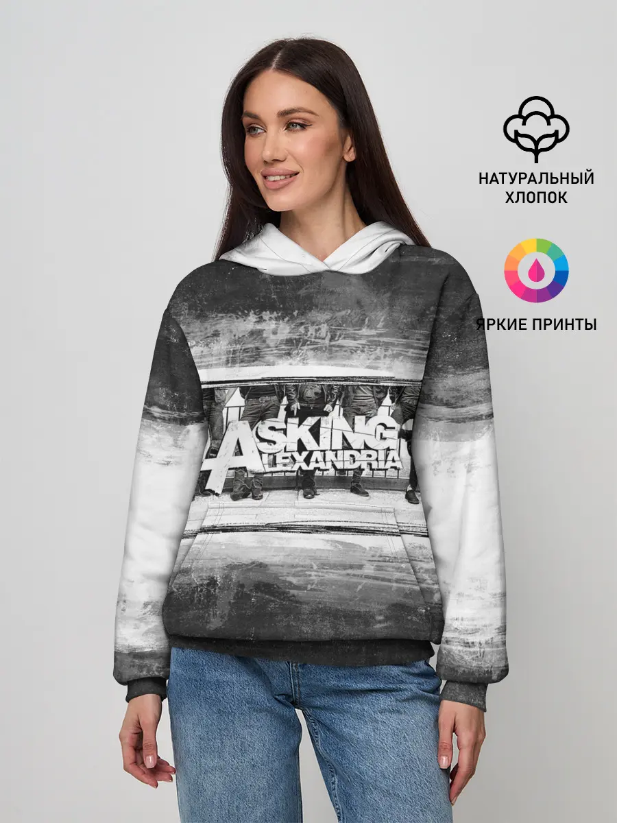 Женское худи / Asking Alexandria