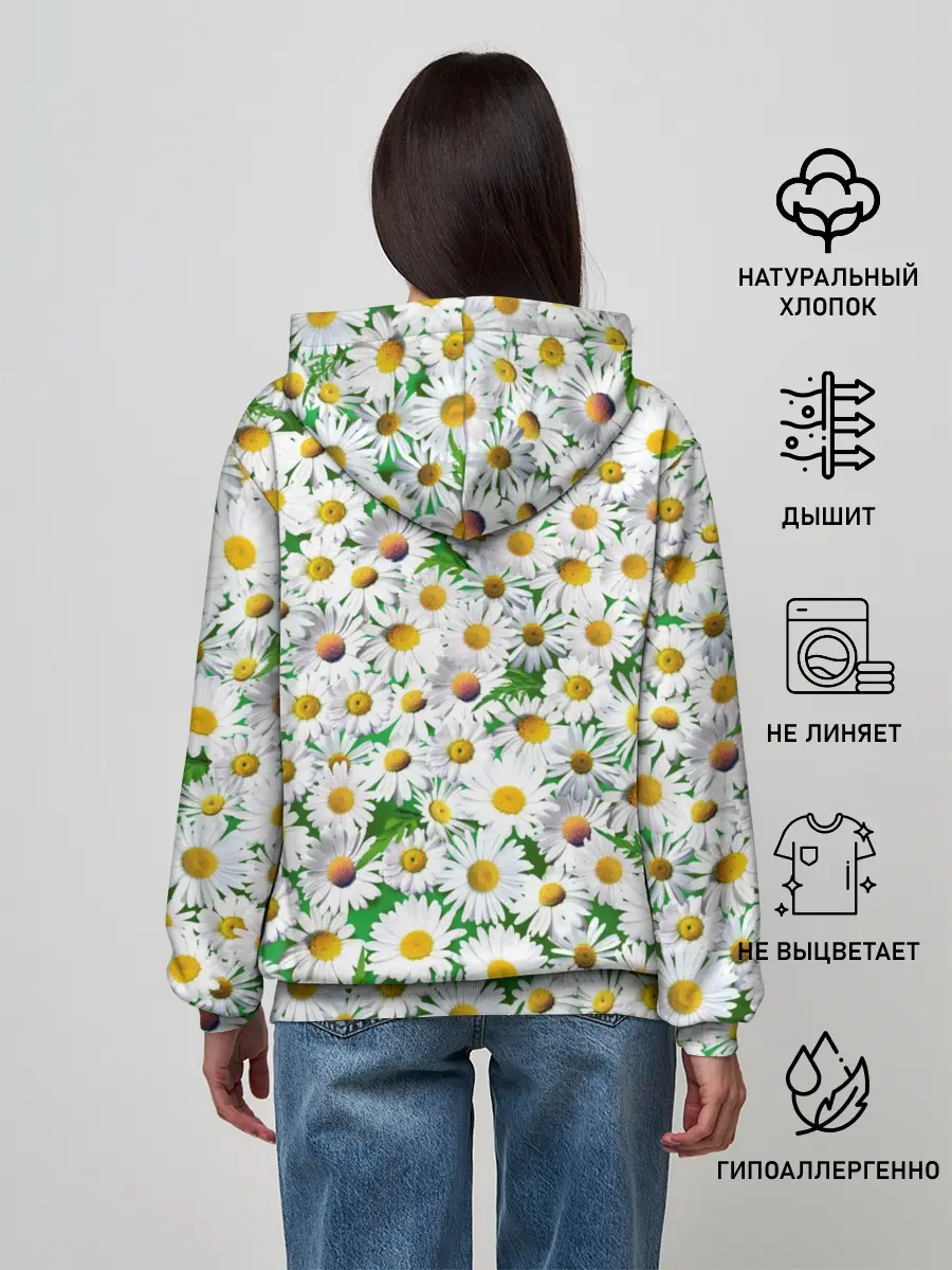 Женское худи / Ромашки