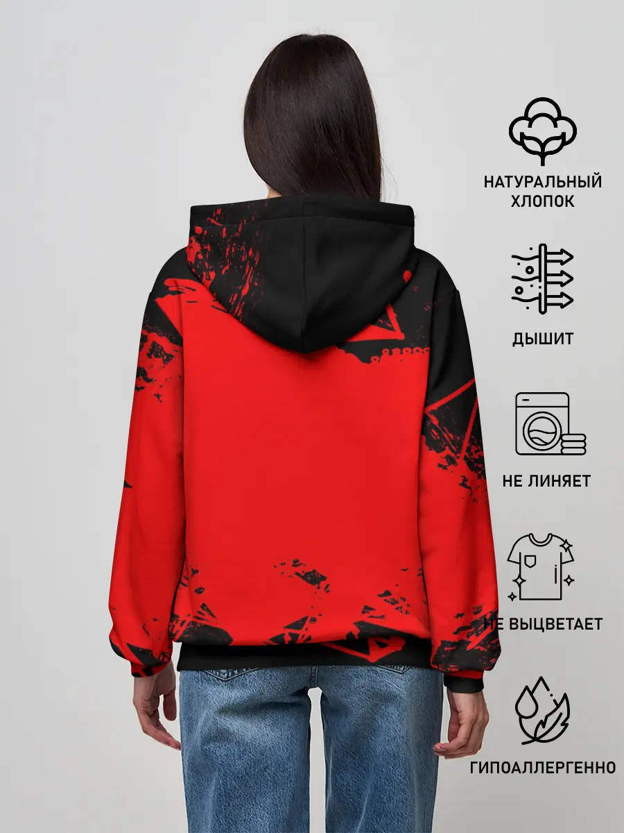 Женское худи / RAINBOW SIX SIEGE OUTBREAK