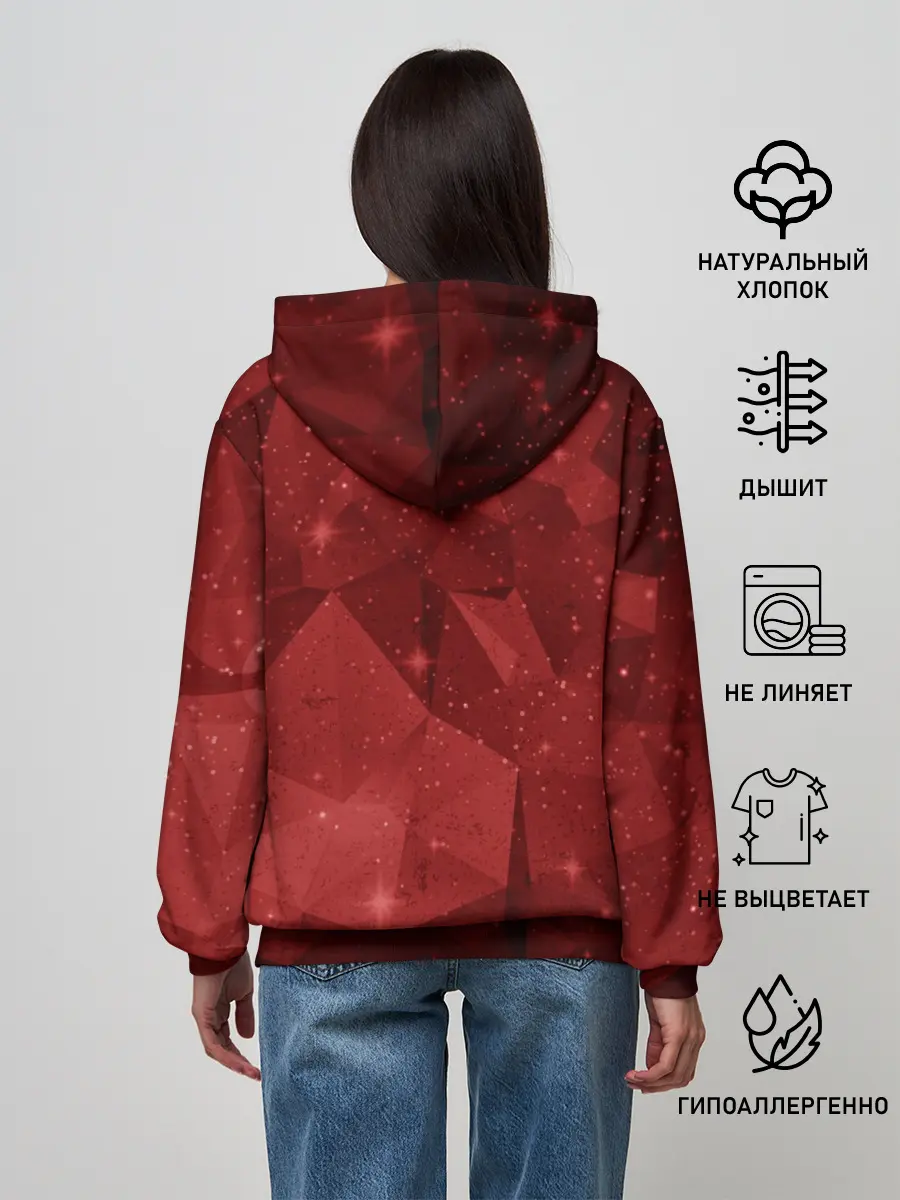 Женское худи / СССР Abstract Polygons