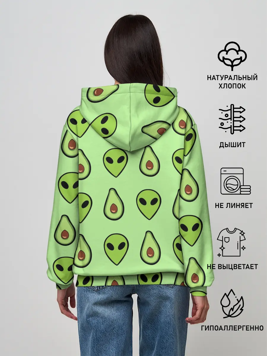 Женское худи / Green