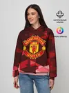 Женское худи / Manchester United Abstract