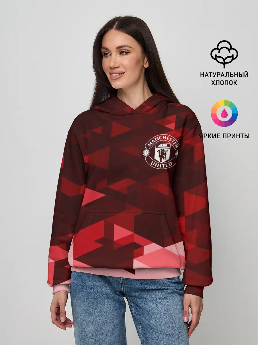 Женское худи / Манчестер Юнайтед