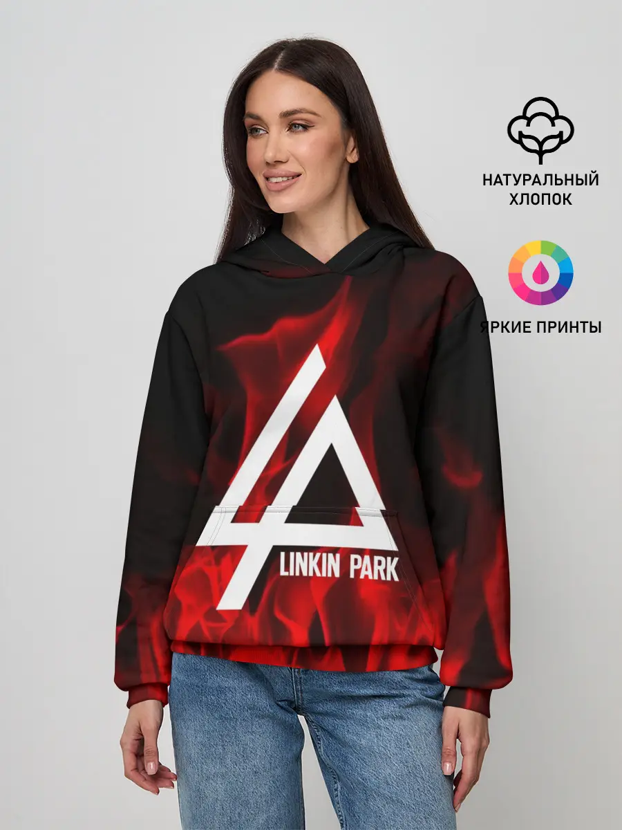 Женское худи / Linkin park