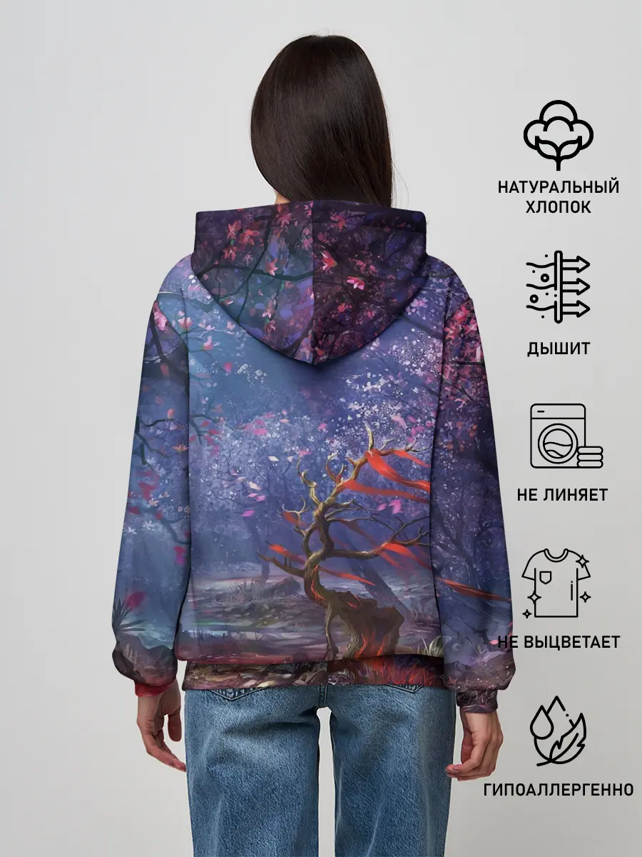 Женское худи / Сова