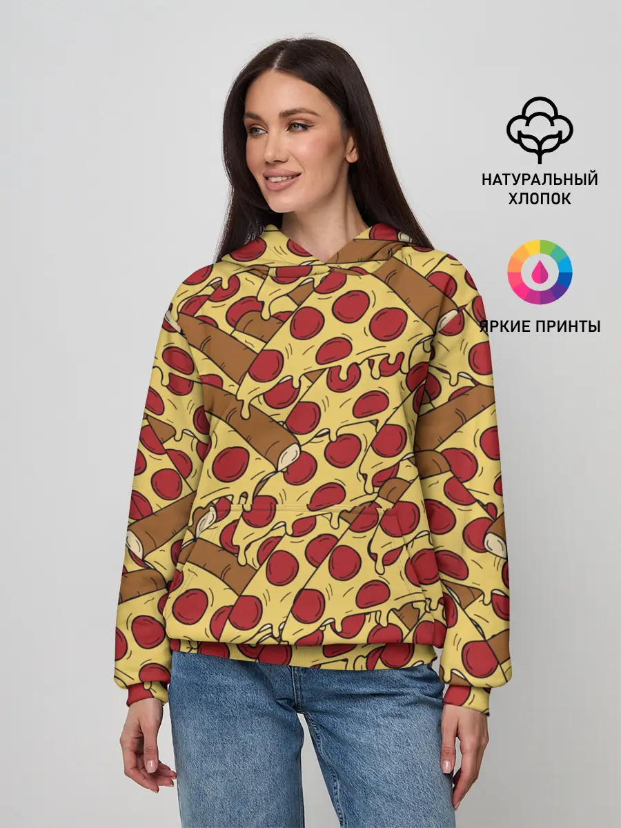 Женское худи / Pizza