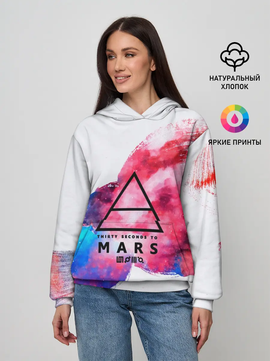Женское худи / 30 Seconds to Mars
