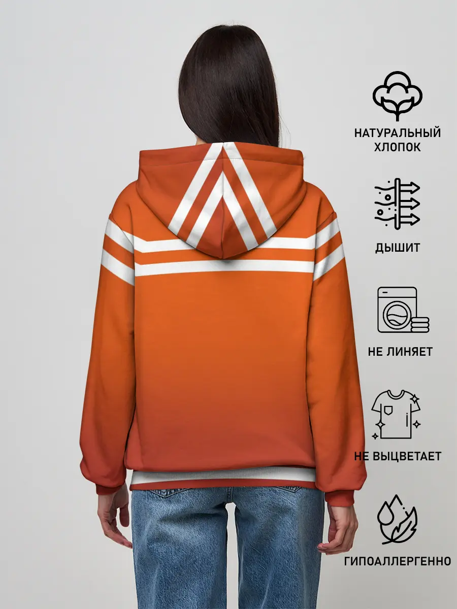 Женское худи / Пожарная форма