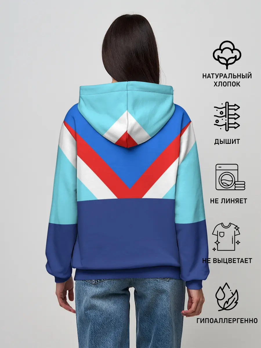 Женское худи / Стиль 90 х