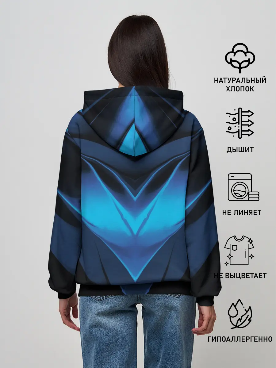 Женское худи / Абстракция