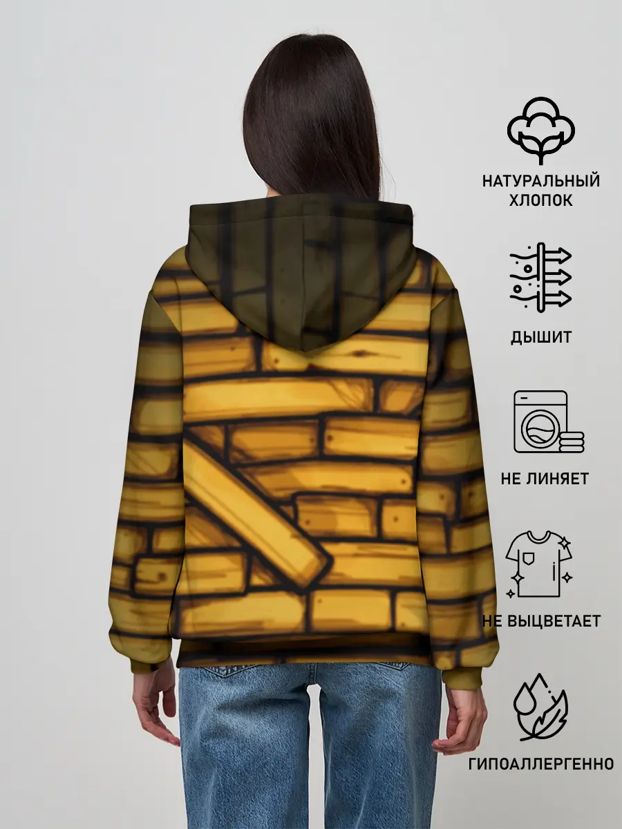 Женское худи / Bendy and the ink machine