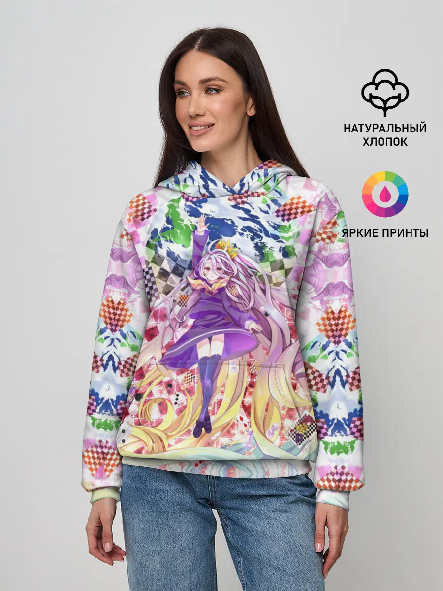 Женское худи / No Game No Life_9