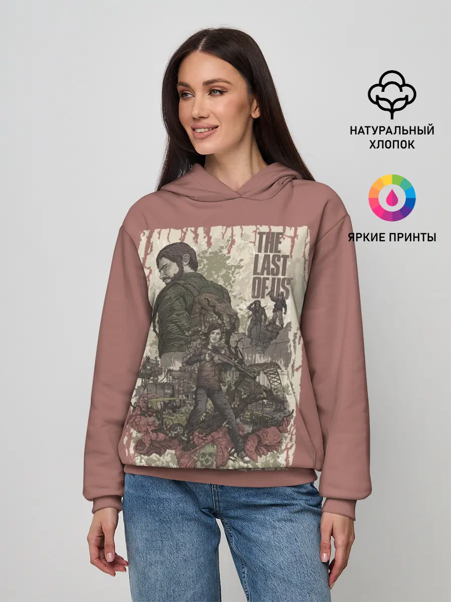 Женское худи / The Last of Us_3