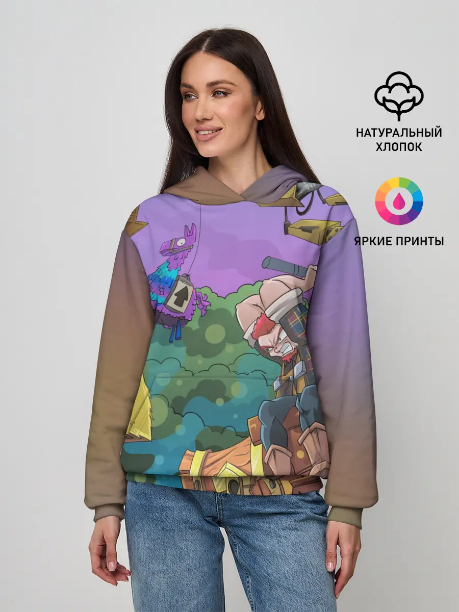 Женское худи / Fortnite