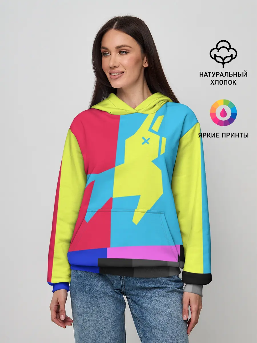 Женское худи / Лама Фортнайт