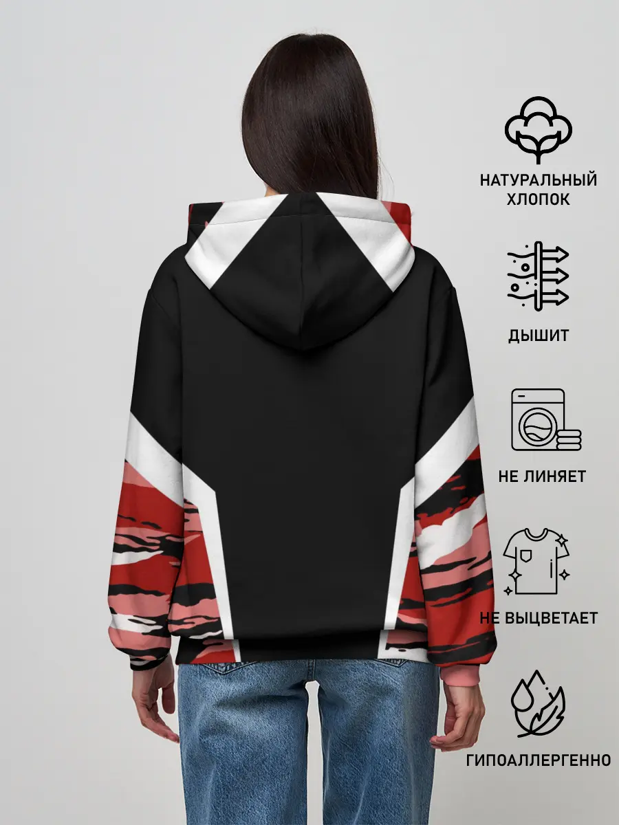 Женское худи / Камуфляж СССР