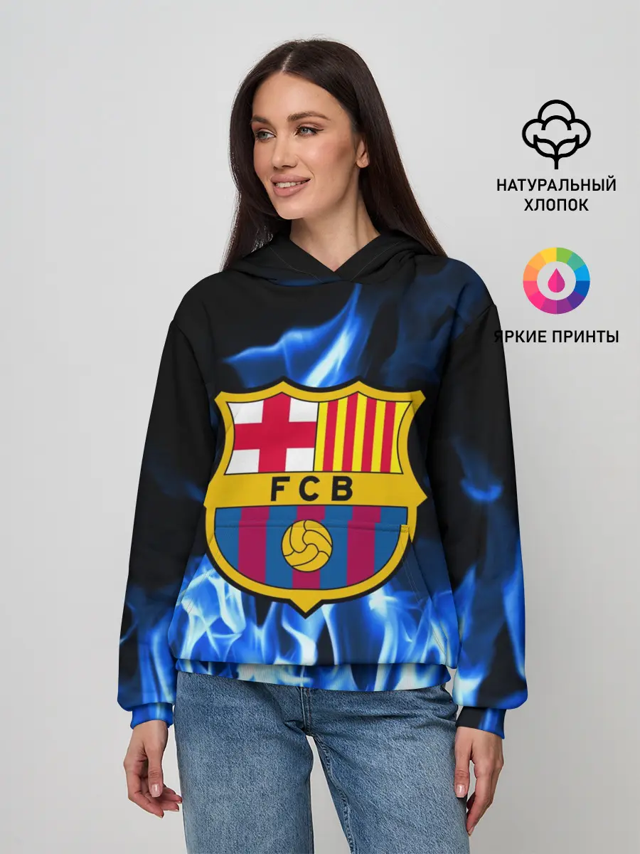 Женское худи / BARCELONA