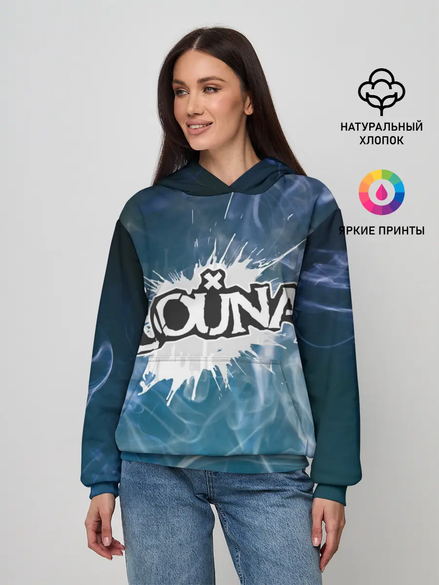Женское худи / Луна