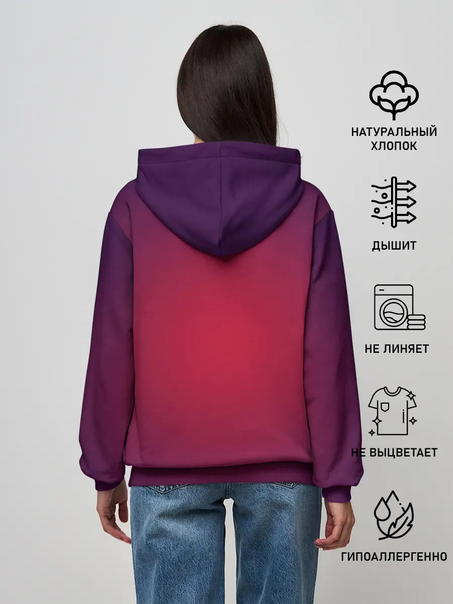 Женское худи / Кот Бегемот