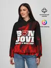 Женское худи / BON JOVI