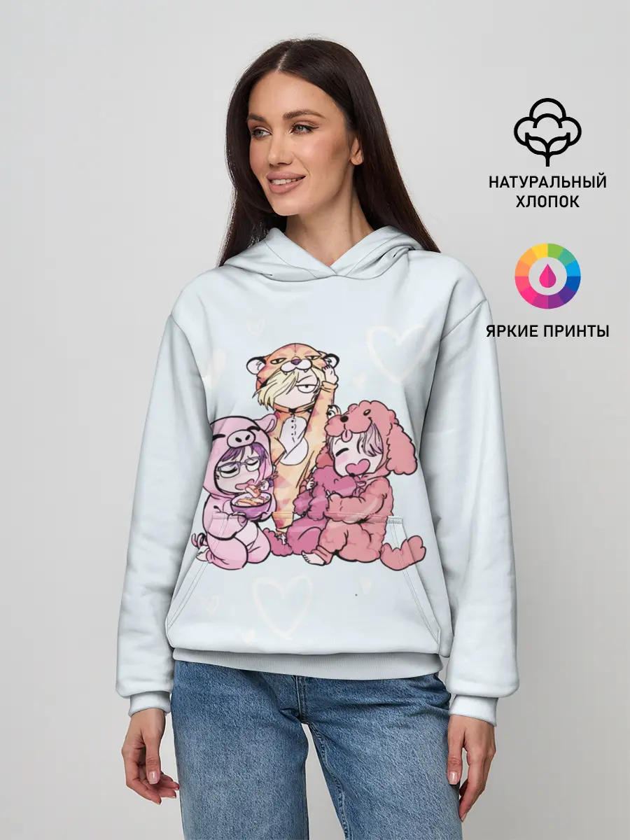 Женское худи / Yuri on Ice_3