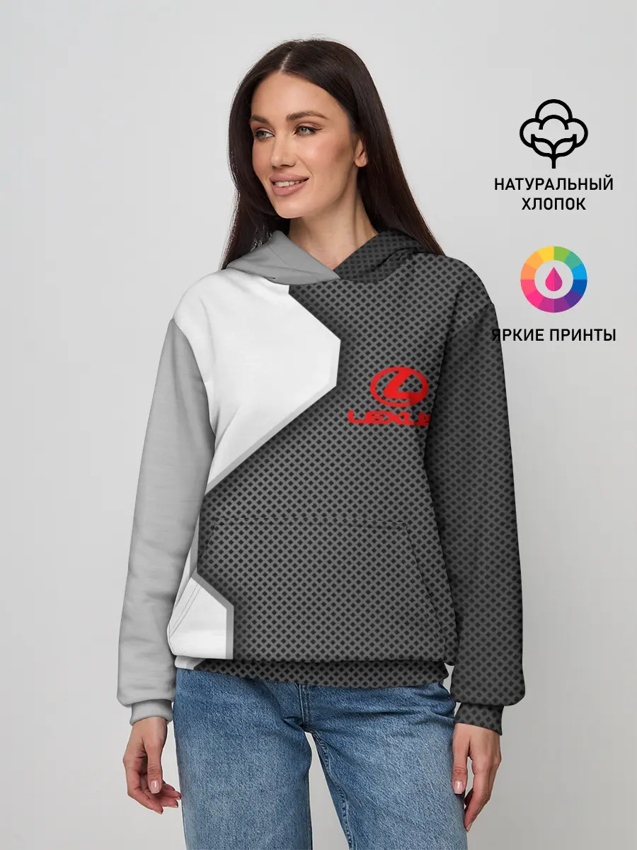 Женское худи / Lexus sport uniform auto