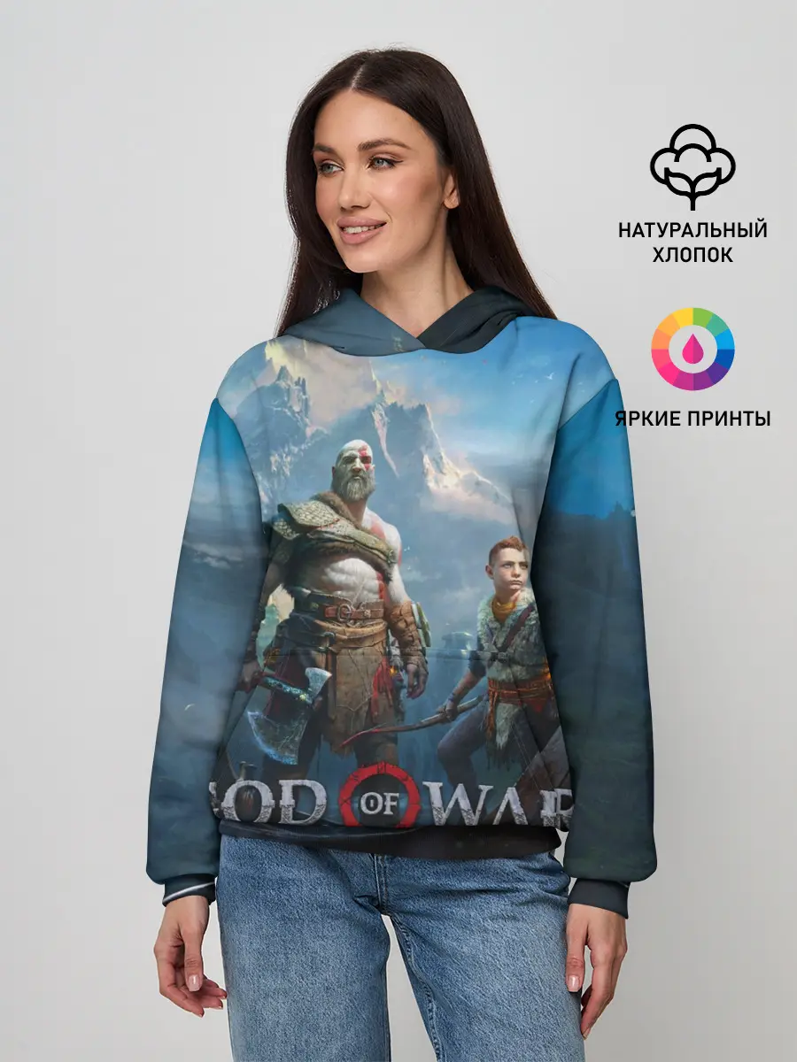 Женское худи / God of War