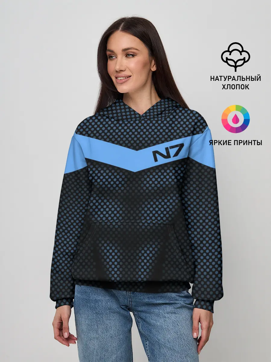 Женское худи / Mass Effect N7