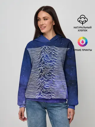 Женское худи / Unknown Pleasures