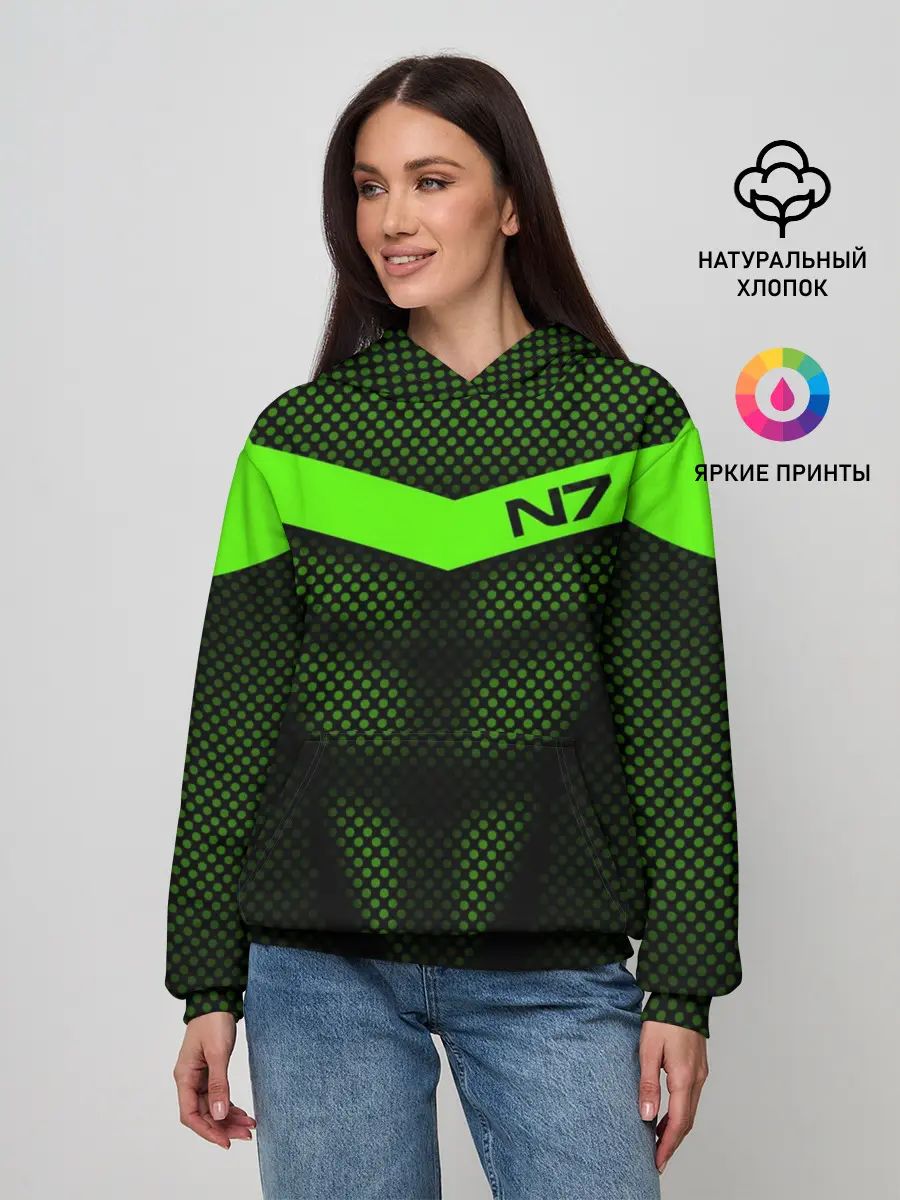 Женское худи / Mass Effect N7