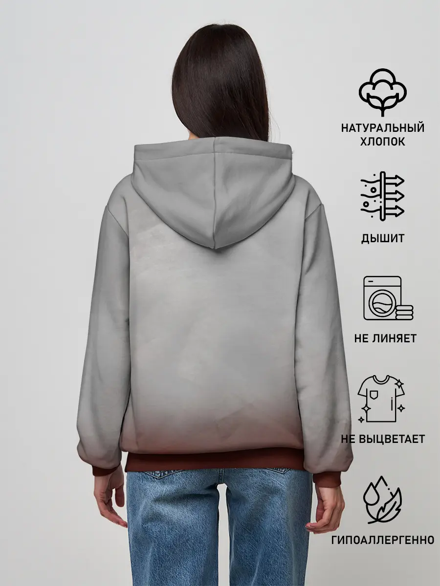 Женское худи / Рыцарь на коне