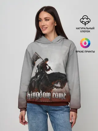 Женское худи / Рыцарь на коне