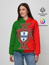 Женское худи / Сборная Португалии флаг