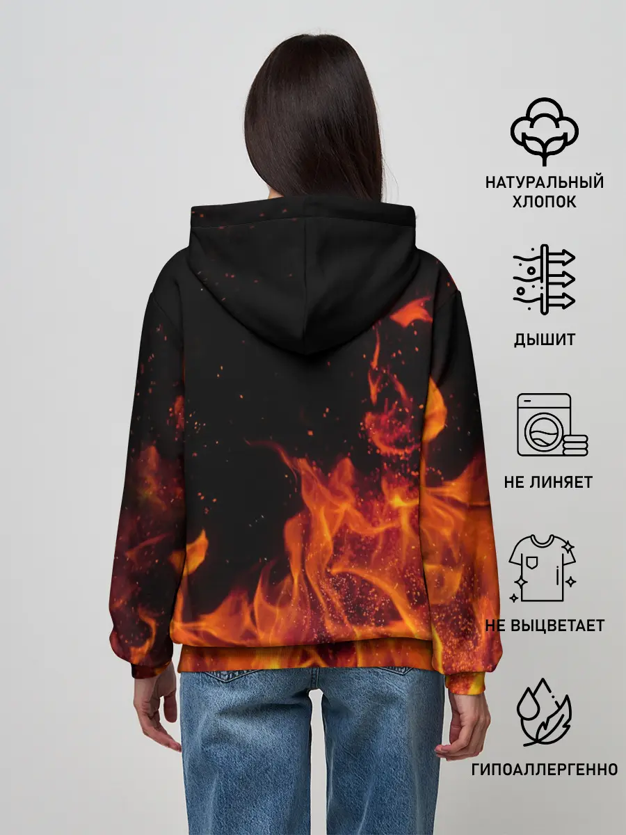 Женское худи / Спасибо деду за Победу