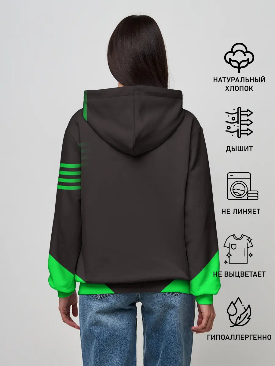 Женское худи / Bicyclist