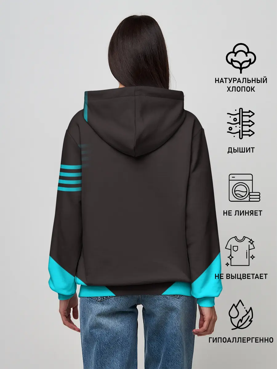 Женское худи / volleyball