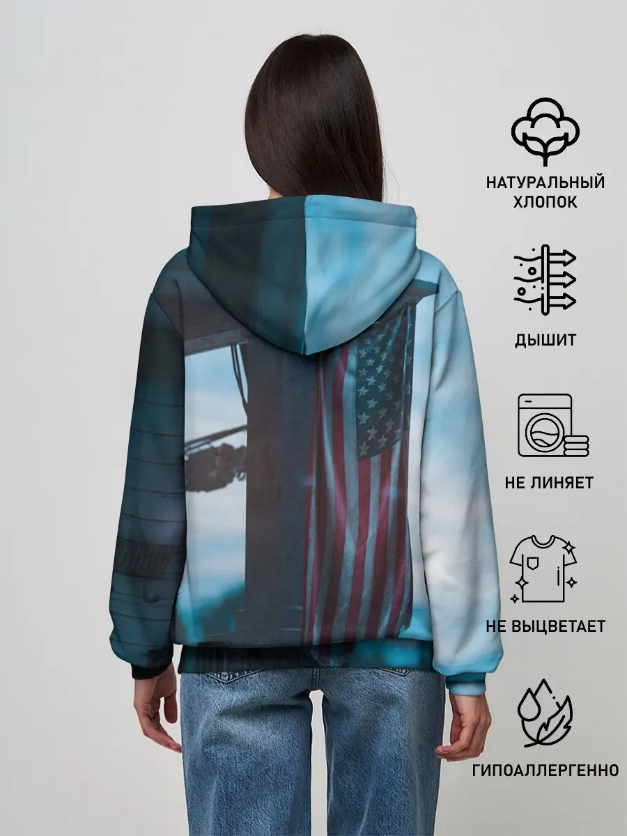 Женское худи / Detroit: Become Human - Markus