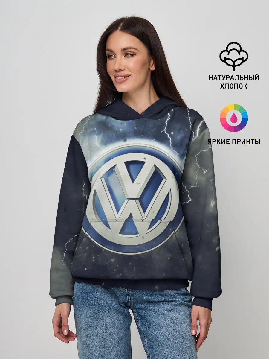 Женское худи / Логотип Wolksvagen