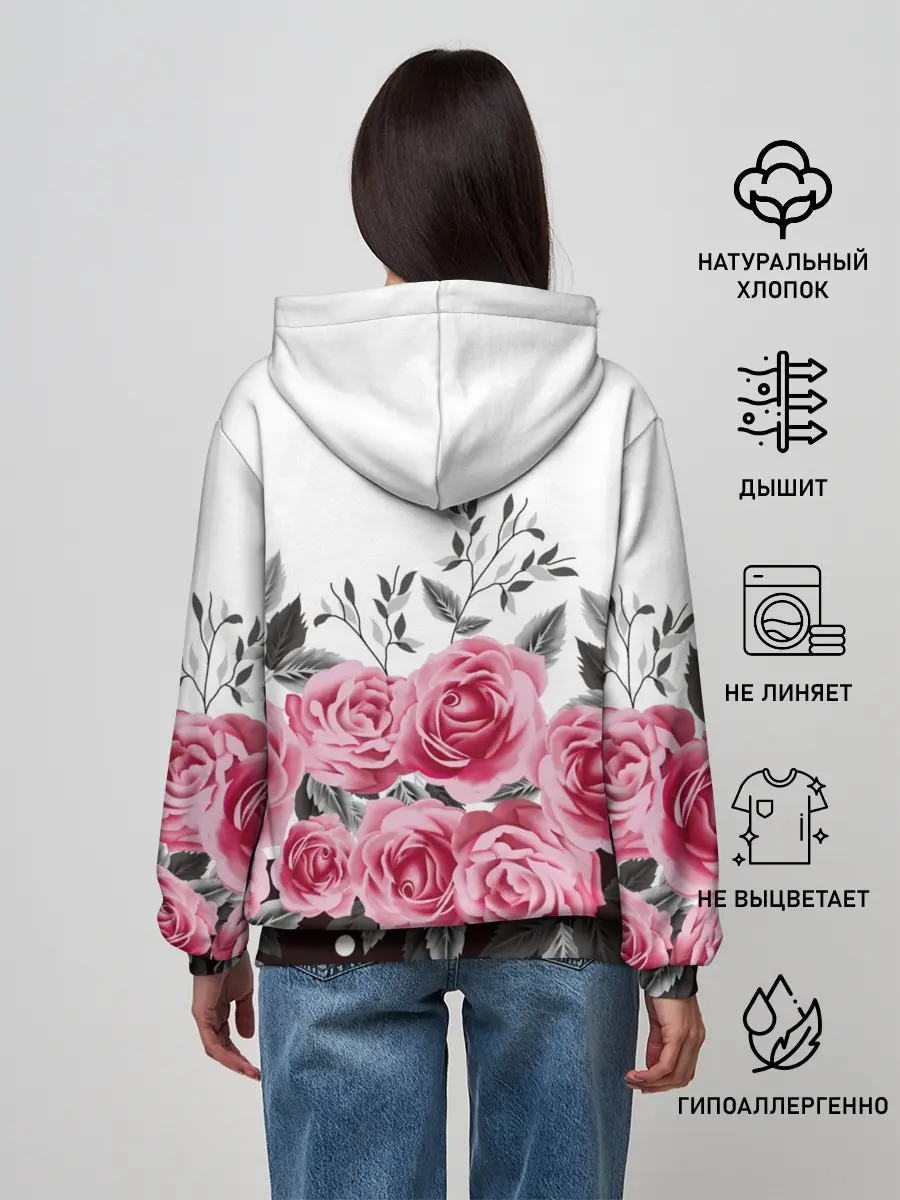 Женское худи / Rose Trend