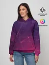 Женское худи / Космическая текстура