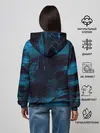 Женское худи / Холодные краски