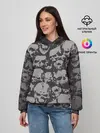 Женское худи / Черепа