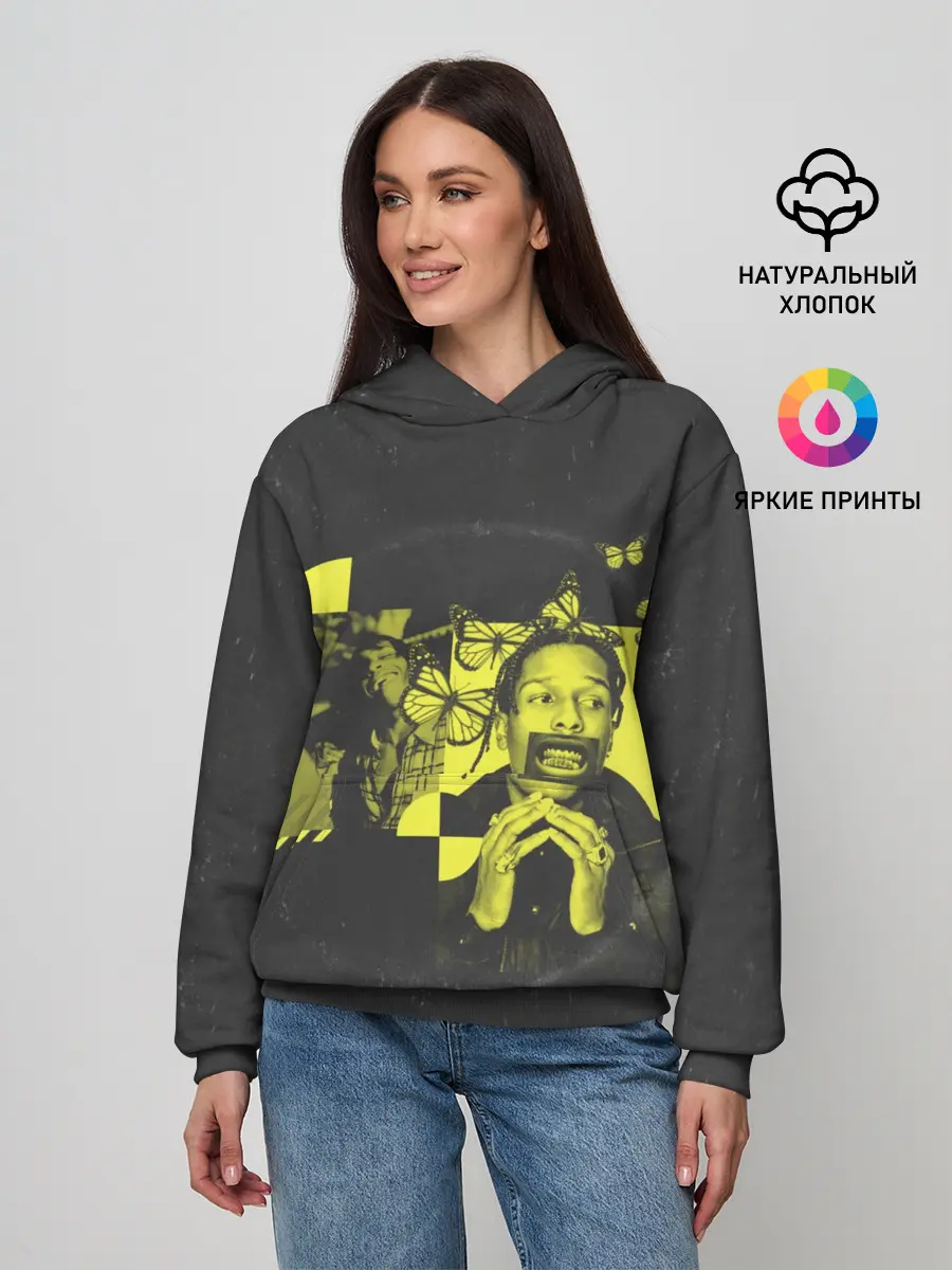 Женское худи / ASAP Rocky. TESTING