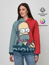 Женское худи / Homer Simpson