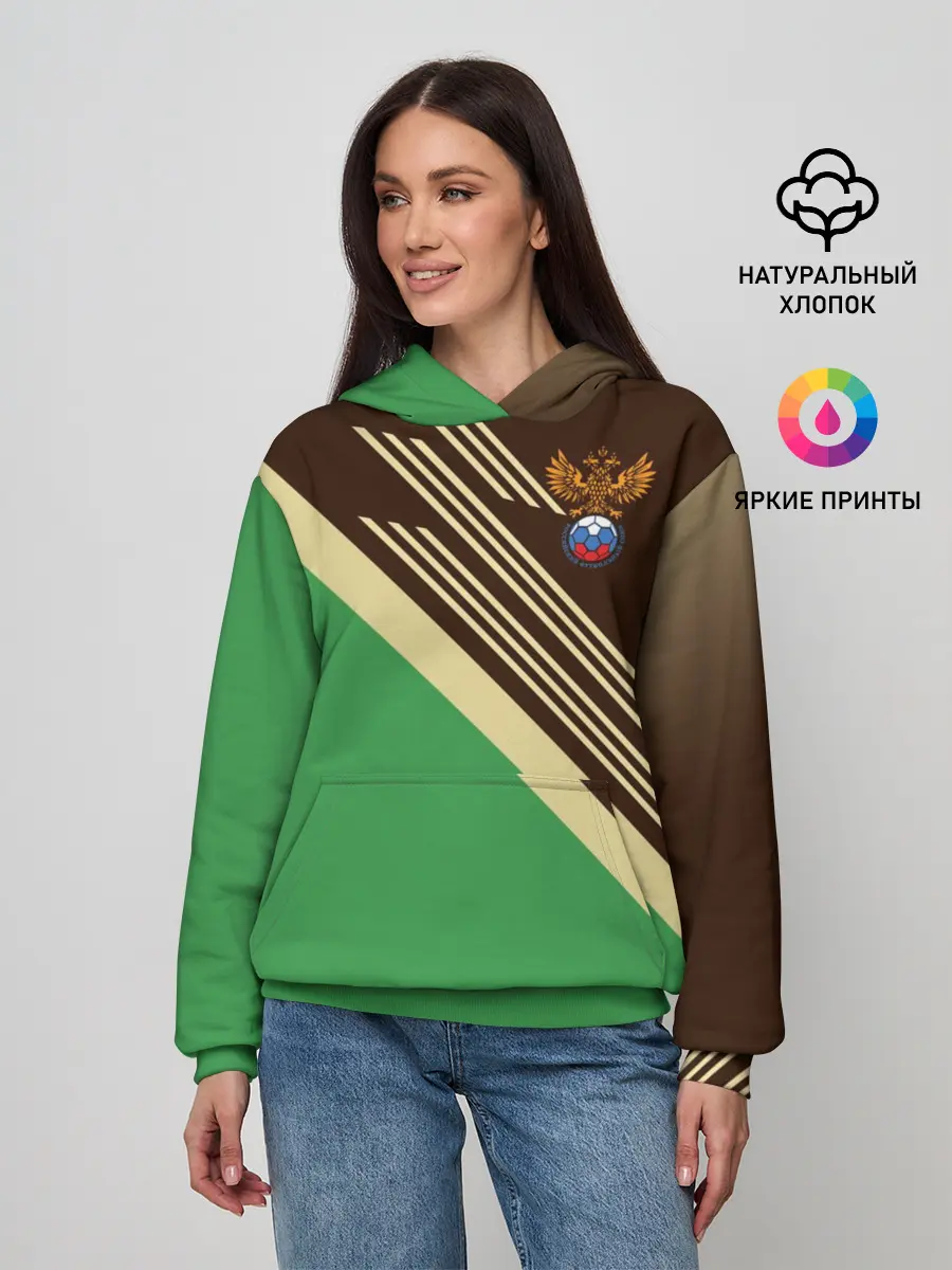 Женское худи / КОМАНДА РОССИИ.