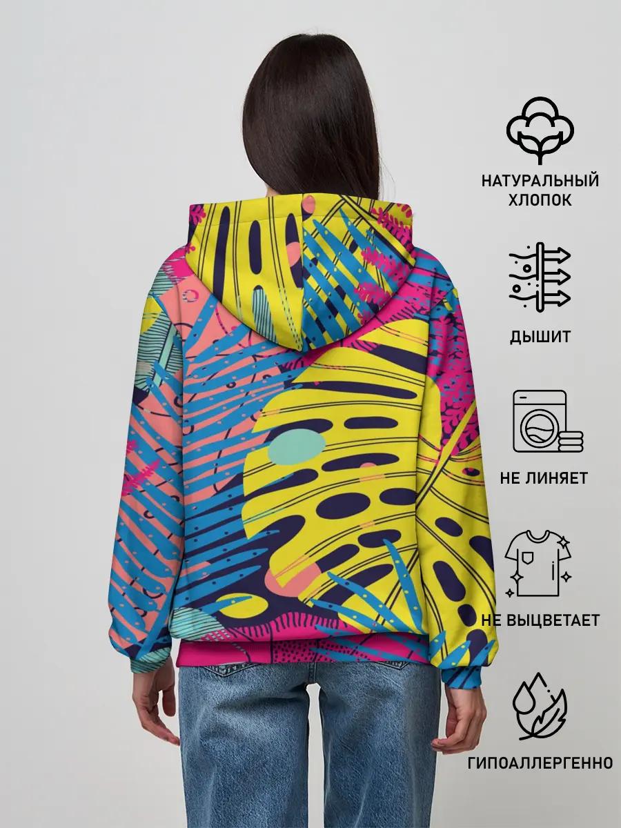 Женское худи / Тропики fashion