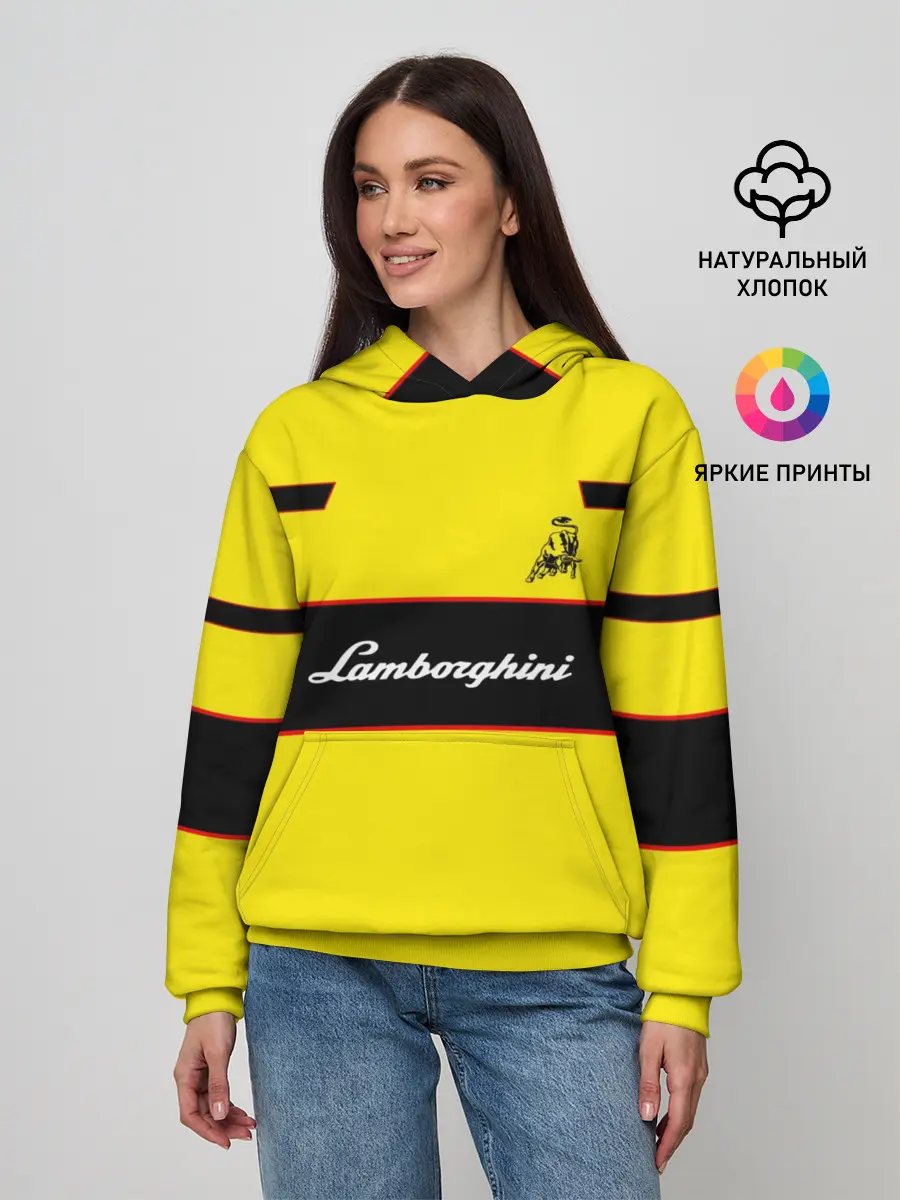 Женское худи / Lamborghini