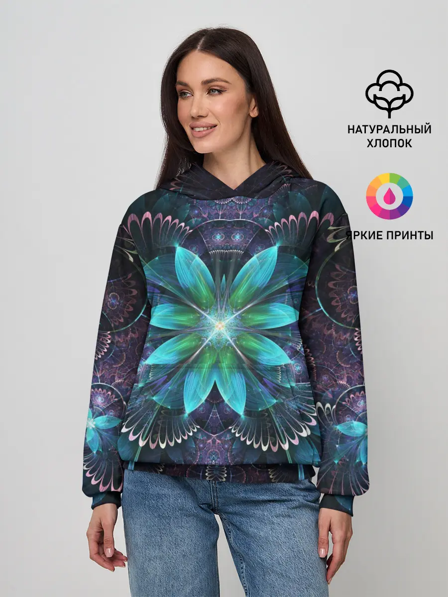 Женское худи / Астральная мандала