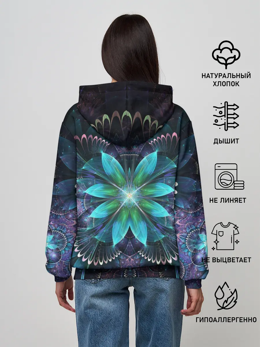 Женское худи / Астральная мандала